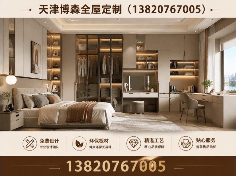 宁河区全屋定制家具厂家展示图